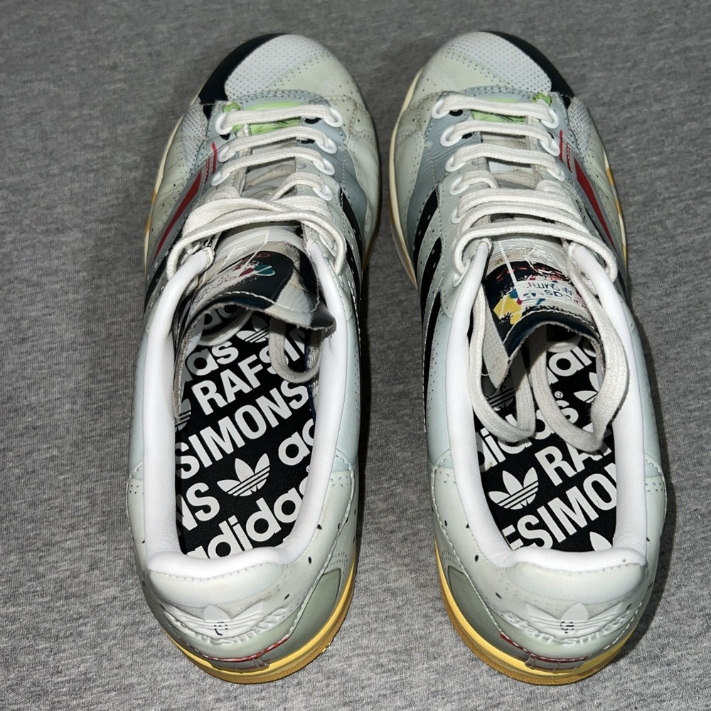 Adidas Raf Simons x Torsion Conquest Stan Smith Trompe L'oeil Mens Shoe Sz 8 - Picture 12 of 16